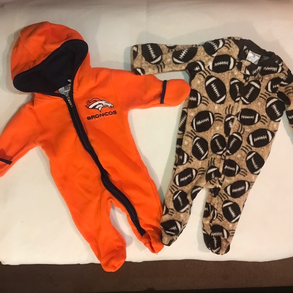 broncos baby onesie